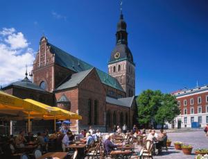 Bygningen som lejligheden ligger i