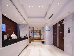 Ο χώρος του λόμπι ή της ρεσεψιόν στο City Comfort Inn Nanning Chaoyang Square Metro Station