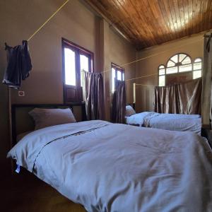 Postel nebo postele na pokoji v ubytování Nong Khiaw My drom