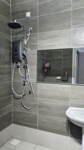 Koupelna v ubytování D'Savanna Homestay Gerik