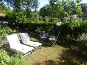 Zahrada ubytování Apartments Lodra