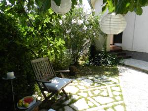 Zahrada ubytování Apartments Lodra