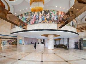Ο χώρος του λόμπι ή της ρεσεψιόν στο Vienna Classic Hotel Fujian Shishi Jinsheng