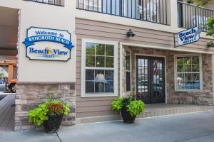 Beach View Hotel的证书、奖牌、标识或其他文件