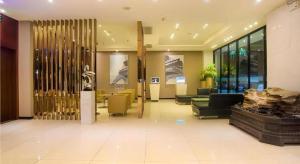 Χώρος καθιστικού στο City Comfort Inn Liuzhou Chengzhong Wanda Plaza