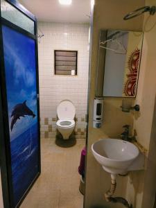 Koupelna v ubytování Ajuba Gav Resort