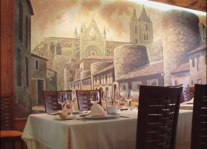 Restaurace v ubytování Hospederia Fernando I