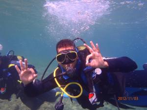 Snorkeling at/o diving sa hostel o sa malapit
