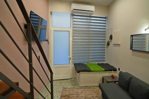 Χώρος καθιστικού στο B & G's LOFT