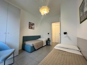 Ένα ή περισσότερα κρεβάτια σε δωμάτιο στο Sisan Family Resort