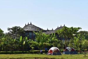 Un jardín fuera de Shimela Lodge