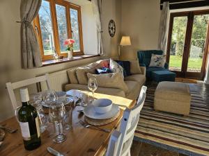 Χώρος καθιστικού στο The Cider House