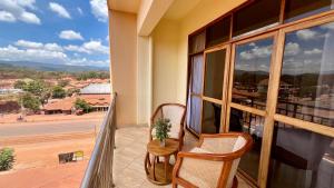 Ban công/sân hiên tại Skylark Hotel