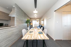 Köök või kööginurk majutusasutuses Living like hotel Hakata Premium