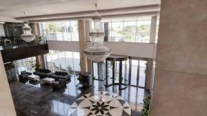 Χώρος καθιστικού στο Kinno International Hotel