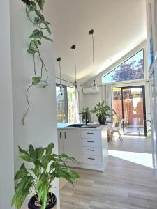 Kuchyň nebo kuchyňský kout v ubytování Amie's Charming Villa