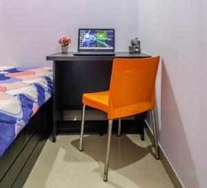 Μια τηλεόραση ή/και κέντρο ψυχαγωγίας στο DivBnB homes Whitefield - 1 BHK & 2BHK Near ITPL & Manipal,Vydehi