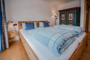 Postel nebo postele na pokoji v ubytování Haus Rosenbächle