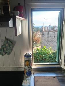 Μπαλκόνι ή βεράντα στο La terrazza sul Borgo di Quadroni