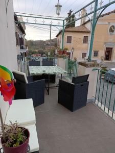 Μπαλκόνι ή βεράντα στο La terrazza sul Borgo di Quadroni