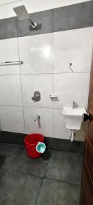 Madonna Meadows Holiday Home的一间浴室