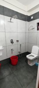 Madonna Meadows Holiday Home的一间浴室