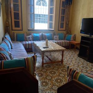 Posezení v ubytování Tisra appartement