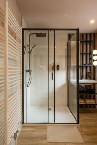 Koupelna v ubytování Petit Riche Apartments