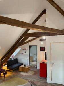 Χώρος καθιστικού στο Le Petit Monde de Molly