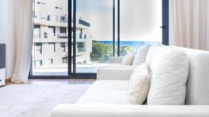 Χώρος καθιστικού στο ALLONBAY prime apartment