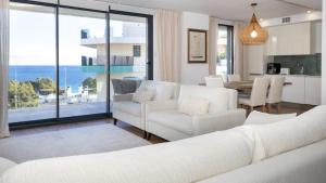 Χώρος καθιστικού στο ALLONBAY prime apartment