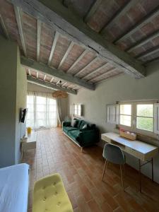 Posezení v ubytování La Falconara