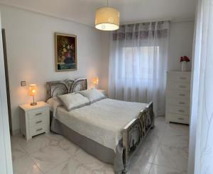 Ένα ή περισσότερα κρεβάτια σε δωμάτιο στο Casa del Parque