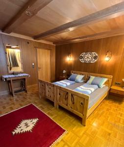 Postel nebo postele na pokoji v ubytování Ferienwohnung Rita Kröll