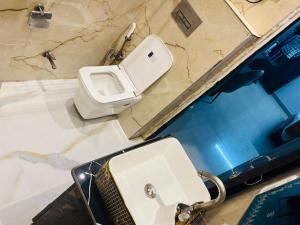 Vannituba majutusasutuses Deluxeinn