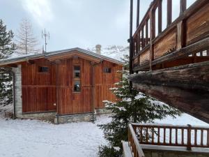 Το Chalet - Apt 5pax au pied des pistes - parking - skiroom - cheminée - balcons τον χειμώνα