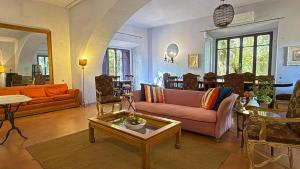 Χώρος καθιστικού στο Casa Portale