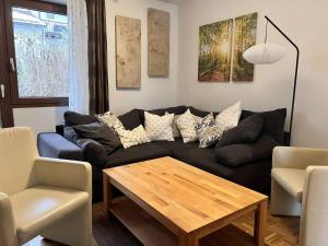 Χώρος καθιστικού στο Ferienpark im schönen Falkenstein 7