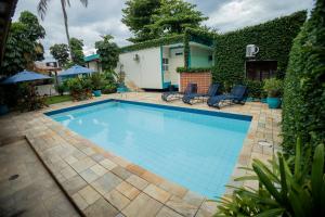 Hồ bơi trong/gần Santa Cecília Pousada