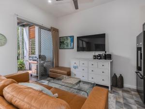 Køkken eller tekøkken på Dreamtime Dune Studio