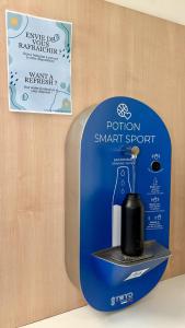 Πιστοποιητικό, βραβείο, πινακίδα ή έγγραφο που προβάλλεται στο Ibis Budget Bayeux