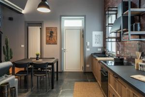 Η κουζίνα ή μικρή κουζίνα στο Ai Binari - Binario 2