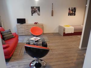 A television and/or entertainment centre at Apartment Camilla