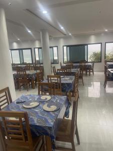 Restaurace v ubytování Ngalanka hôtel