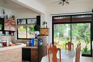 Η κουζίνα ή μικρή κουζίνα στο Hardin De Corales