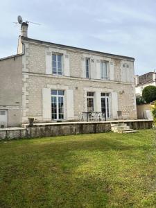 Bygningen som feriehuset ligger i