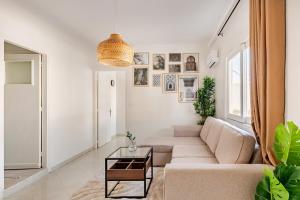 Χώρος καθιστικού στο Modern 1 Bedroom W Terrace-Arribat Center