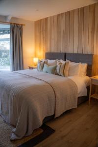 Voodi või voodid majutusasutuse Border View Cottage toas