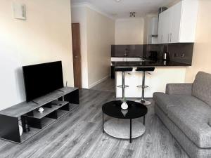 Una cocina o cocineta en York City Centre Flat with View