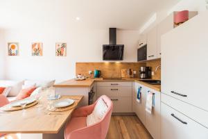 Η κουζίνα ή μικρή κουζίνα στο Maison de vacances proche des plages paradisiaques